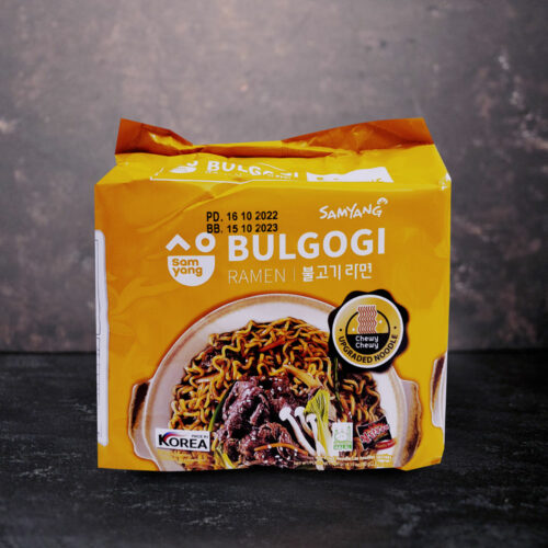 Samyang Bulgogi Flavour Ramen 5 Pack 400g