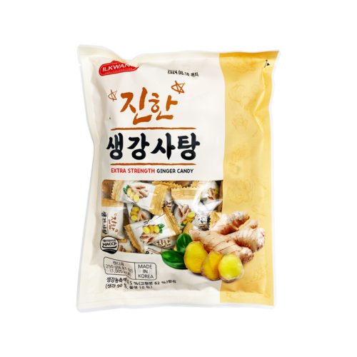Ilkwang Extra Strength Ginger Flavour Candy Drops 280g