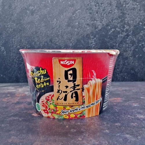 (Nissin) Ramen Kyushu Red - Spicy Roasted Garlic - Flavour Bowl 110g