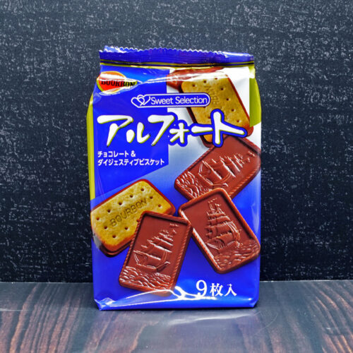 (Bourbon) Alfort Chocolate Biscuits 90g