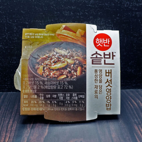 (CJ) Cooked Rice Mushroom 200g