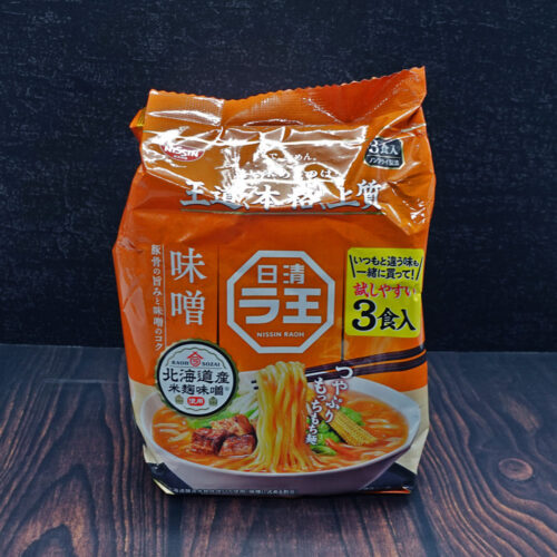 (Nissin) Rao Miso Ramen 99g x 3 Pack