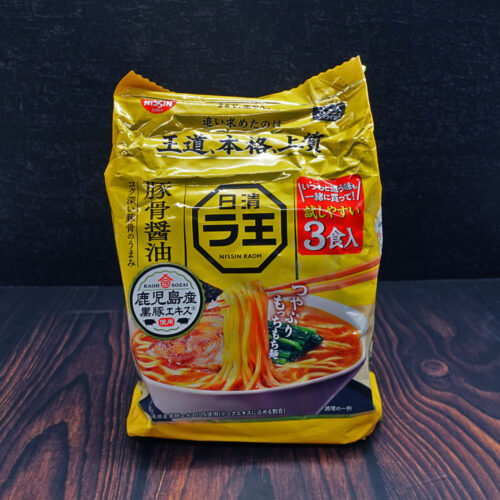(Nissin) Rao Tonkotsu Shoyu Ramen 100g x 3 Pack