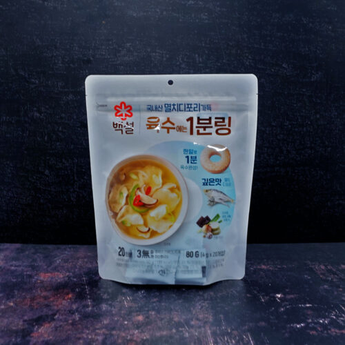(CJ) Soup Base Anchovy Ring Stock 80g