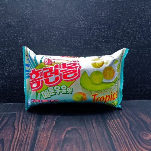 (Haitai) Melon Milk Flavoured Homerun Ball Biscuits 49g