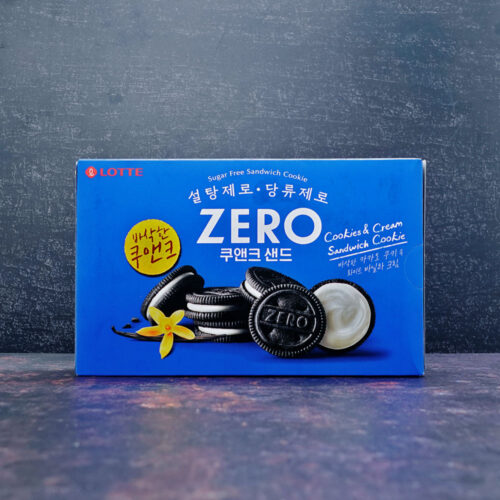 (Lotte) Zero Cookies & Cream Sandwich Cookies 288g