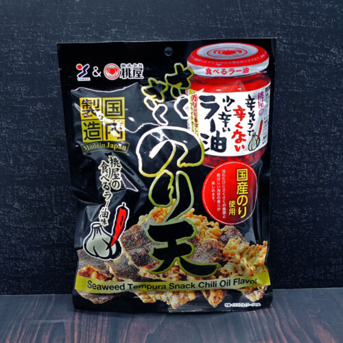 (Sakusaku Noriten) Seaweed Tempura Snack Chilli Oil Flavour  70g