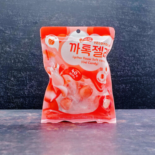 (Yeloyolo) Lychee Flavour Soft Gel Candy 80g