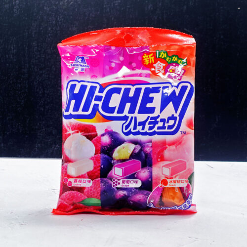 (Morinaga) Hi-Chew Fudge Fruit Mix Flavour 90g - Lychee, Grape & Peach
