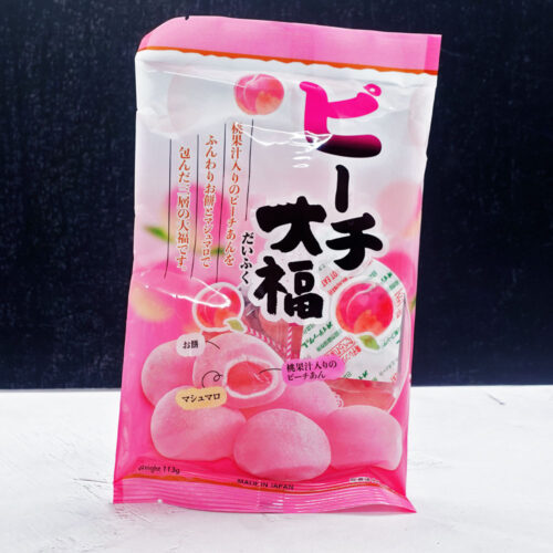 Daifuku Peach Mochi 124g