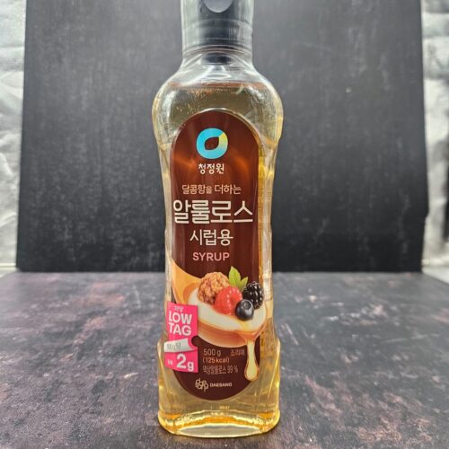 (CJW) Allulose Syrup - Dessert Type 500ml