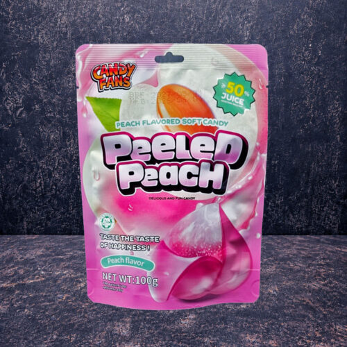 (Candy Fans) Peach Flavoured Soft Candy 100g