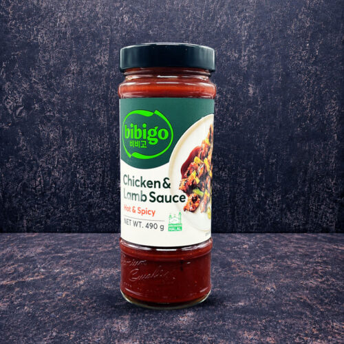 (Bibigo) Chicken & Lamb Sauce Hot & Spicy 490g