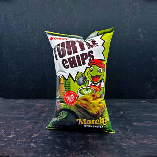 (Orion) Turtle Chips Matcha Choco 160g