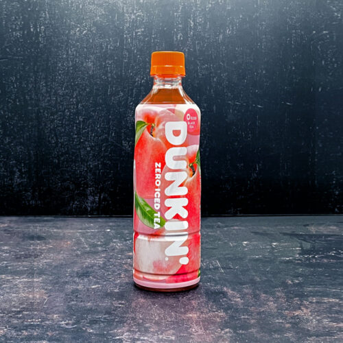 (Dunkin') Zero Iced Tea White Peach 500ml