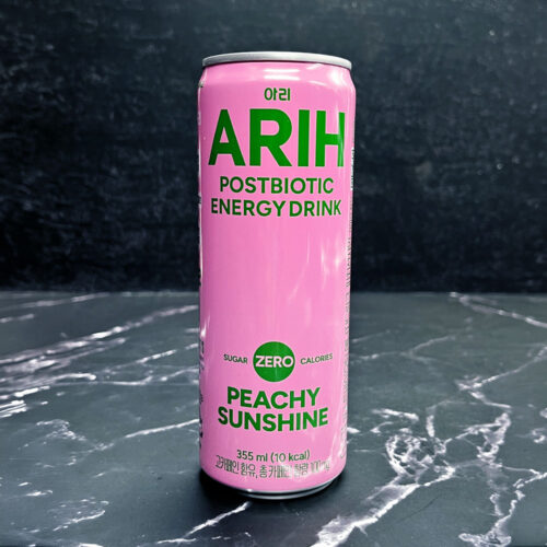 (ARIH) BTS Postbiotic  Energy Drink Peachy Sunshine 355ml