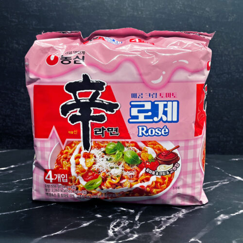 (Nongshim) Shin Ramyun Rose 134g x4