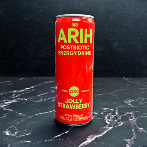 (ARIH) BTS Postbiotic  Energy Drink Jolly Strawberry 355ml